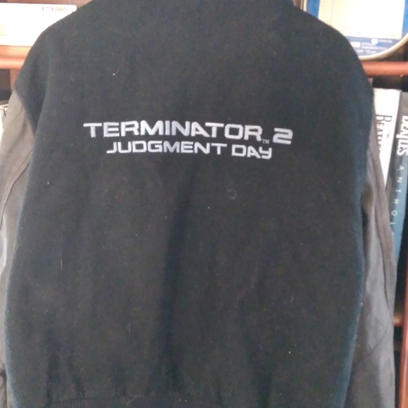 T2 Cast and Crew LEATHER/WOOL Jacket - Picture 4 of 5